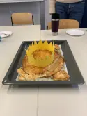 Die Sandwehen feiern la Galette des Rois